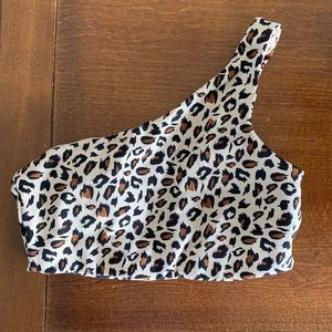 Ryderwear one shoulder sports bra